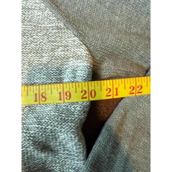 Chaps Classics Womens‎ Cable Knit Sweater Size L Gray Academia Cozy Core Classic - Picture 6 of 7